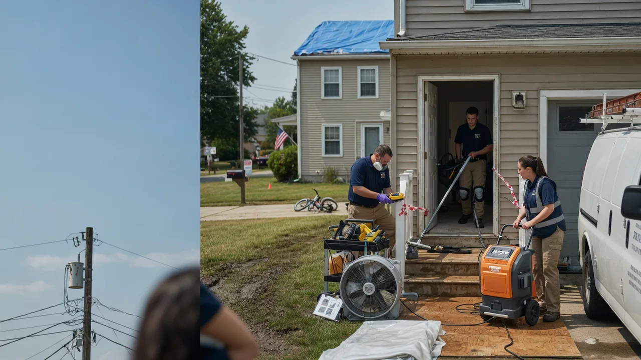 Water Damage Repair in Mantua, OH near me